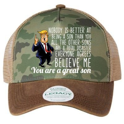 Your A Great Son Donald Trump Legacy Tie Dye Trucker Hat