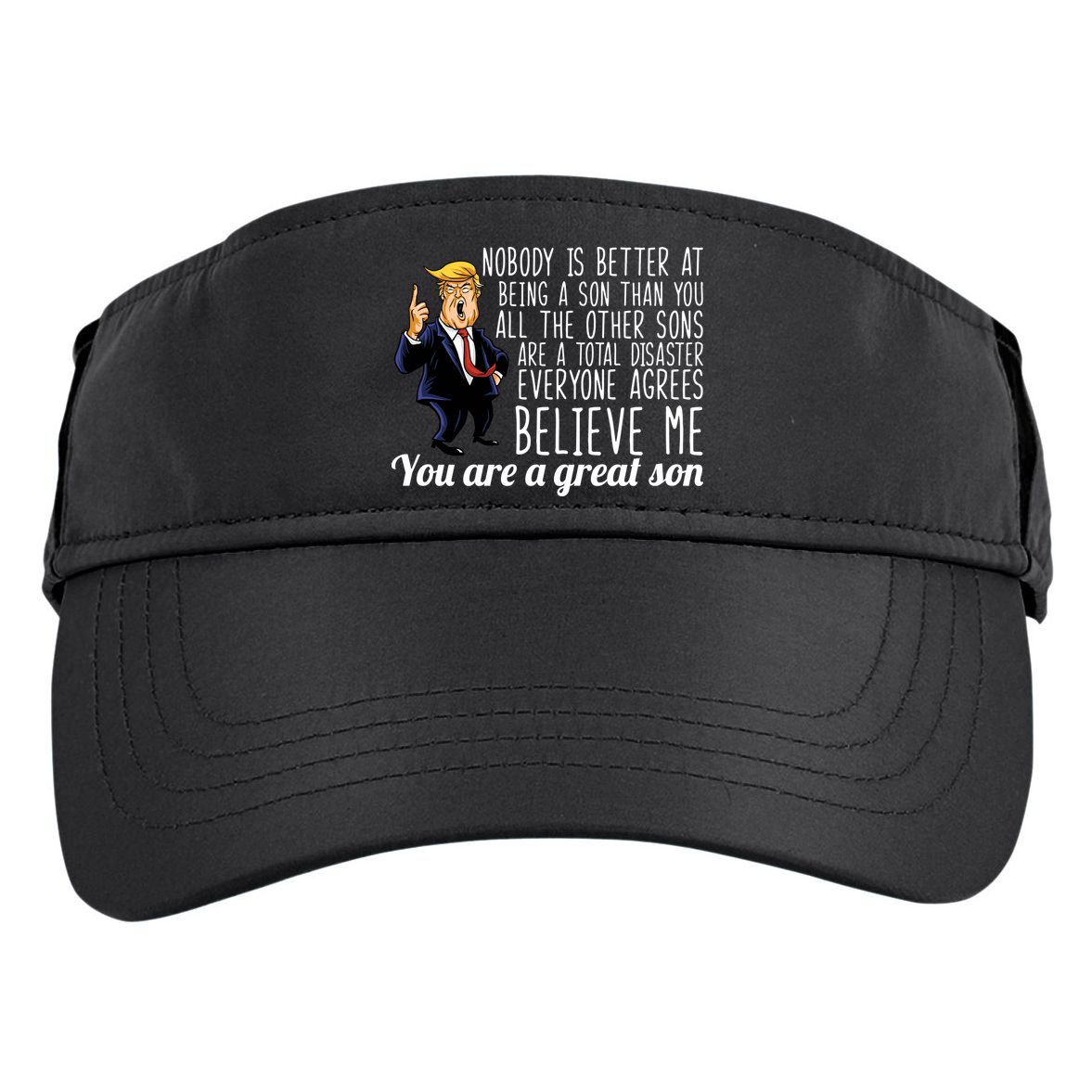 Your A Great Son Donald Trump Adult Drive Performance Visor