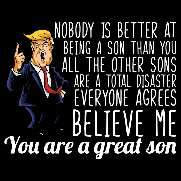 Your A Great Son Donald Trump Drawstring Bag