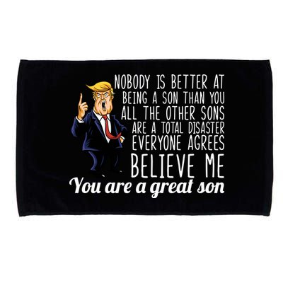 Your A Great Son Donald Trump Microfiber Hand Towel