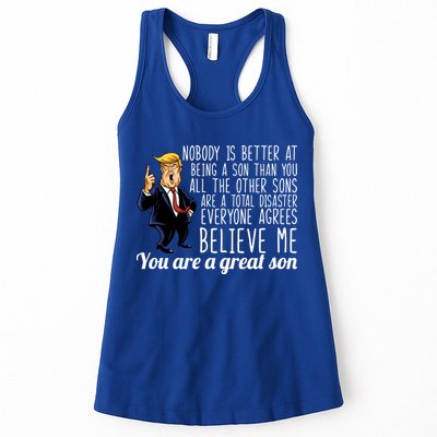 Your A Great Son Donald Trump Womens Tank Top