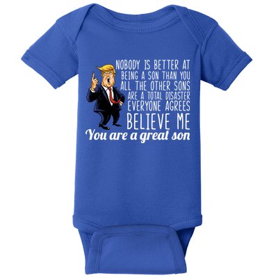 Your A Great Son Donald Trump Baby Bodysuit