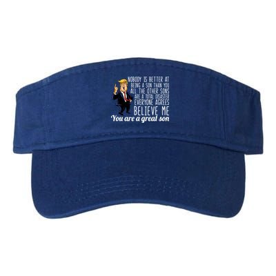 Your A Great Son Donald Trump Valucap Bio-Washed Visor