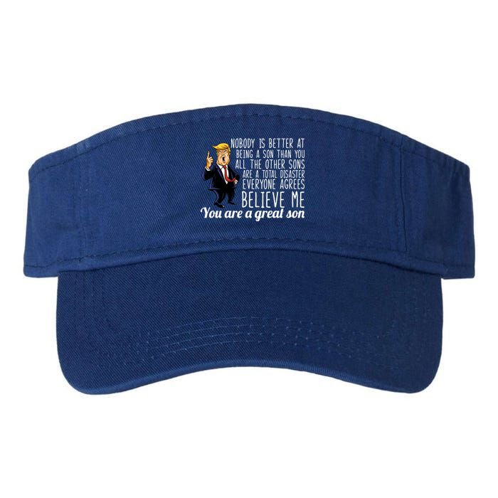 Your A Great Son Donald Trump Valucap Bio-Washed Visor