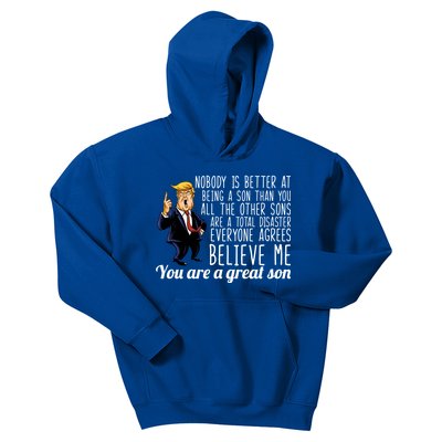 Your A Great Son Donald Trump Kids Hoodie