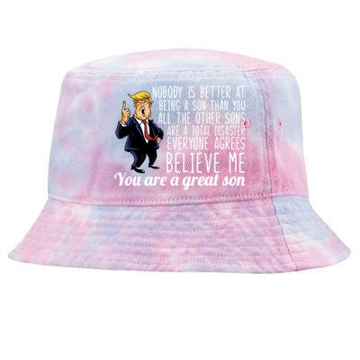 Your A Great Son Donald Trump Tie-Dyed Bucket Hat