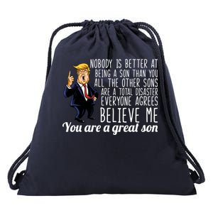 Your A Great Son Donald Trump Drawstring Bag