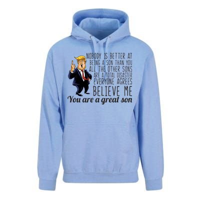 Your A Great Son Donald Trump Unisex Surf Hoodie