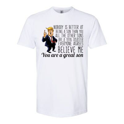 Your A Great Son Donald Trump Softstyle CVC T-Shirt