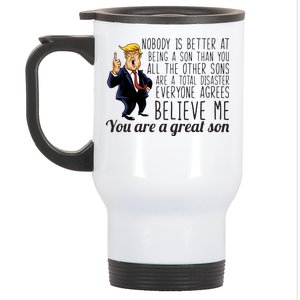 Your A Great Son Donald Trump Stainless Steel Travel Mug