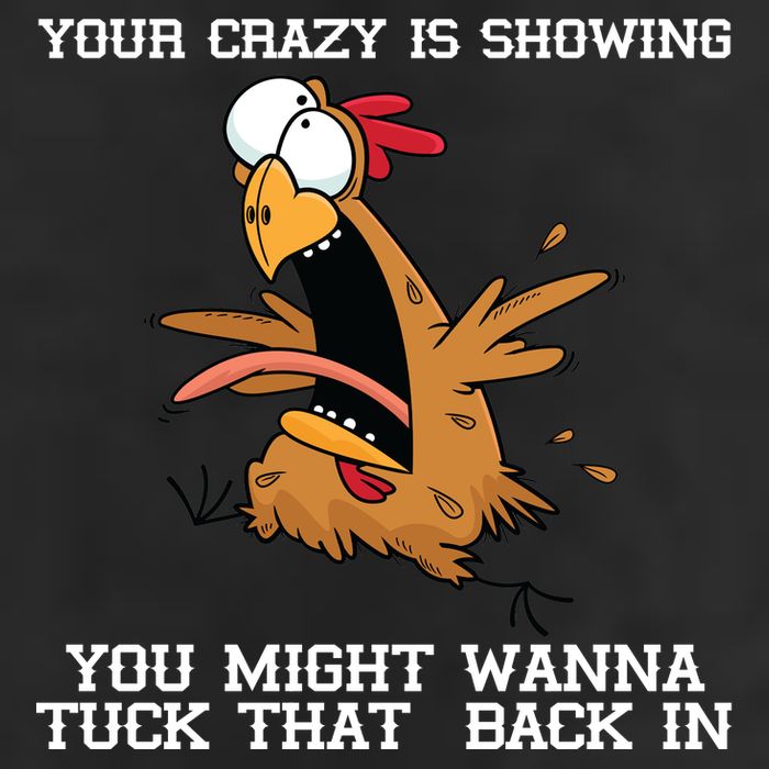 Your Crazy Is Showing Tuck That Back In 15oz Campfire Ceramic Mug