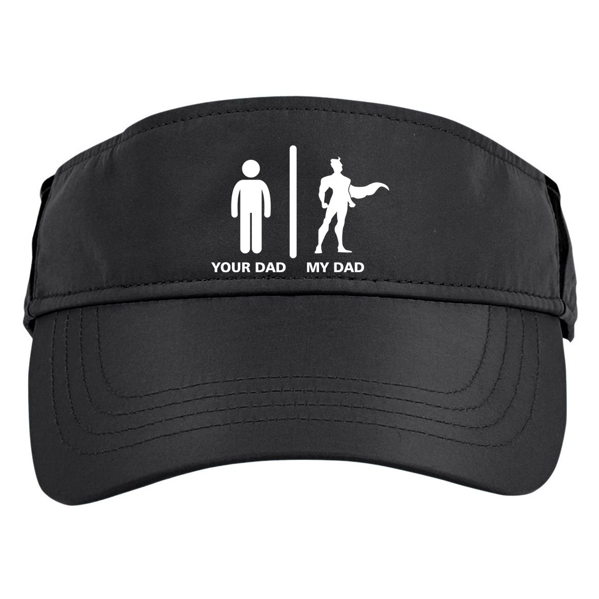 Your Dad My Superhero Dad Adult Drive Performance Visor
