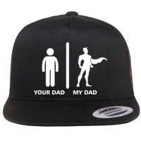 Your Dad My Superhero Dad Flatbill Hat