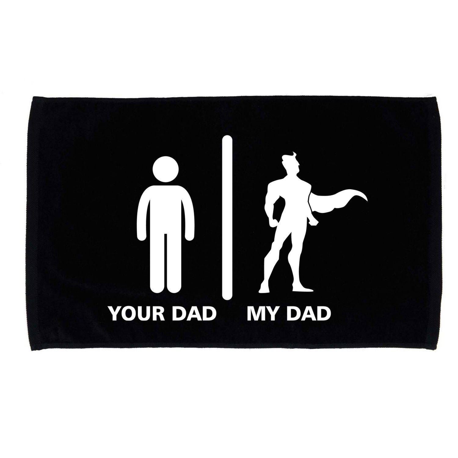Your Dad My Superhero Dad Microfiber Hand Towel
