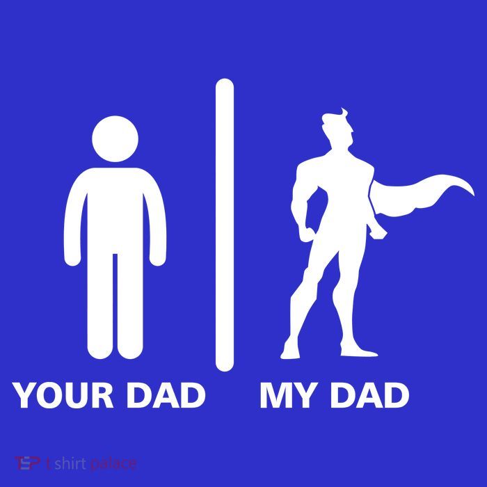 Your Dad My Superhero Dad 16 in Basic Backpack