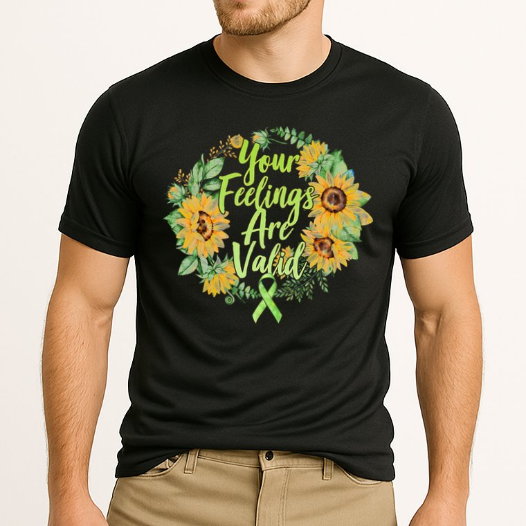 Your Feelings Are Valid Mental Health Awareness Performance Shirt