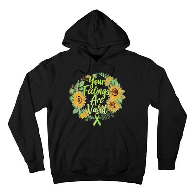 Your Feelings Are Valid Mental Health Awareness Hoodie