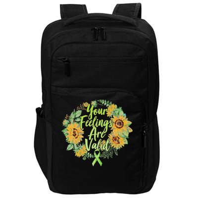 Your Feelings Are Valid Mental Health Awareness Impact Tech Backpack