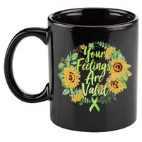Your Feelings Are Valid Mental Health Awareness 11oz C Handle Ceramic Mug