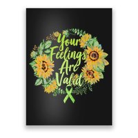 Your Feelings Are Valid Mental Health Awareness Poster