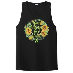 Your Feelings Are Valid Mental Health Awareness PosiCharge Competitor Tank