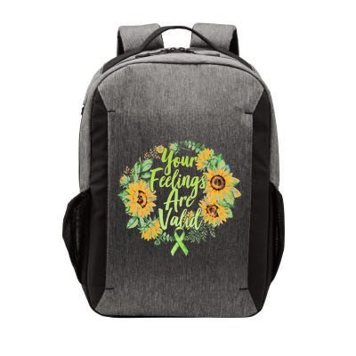 Your Feelings Are Valid Mental Health Awareness Vector Backpack