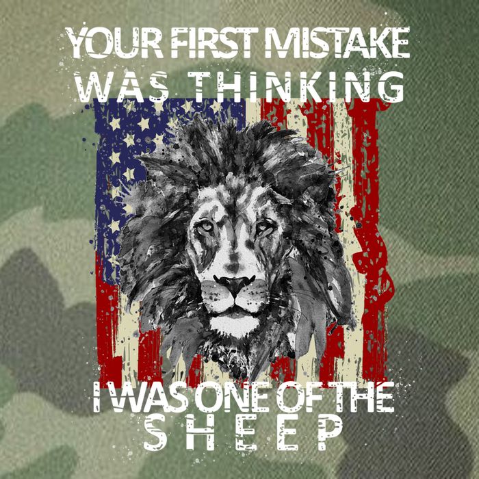 Your First Mistake Was Thinking I Was One Of The Sheep Legacy Tie Dye Trucker Hat
