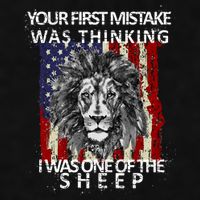 Your First Mistake Was Thinking I Was One Of The Sheep Ladies PosiCharge Tri-Blend Wicking Tank
