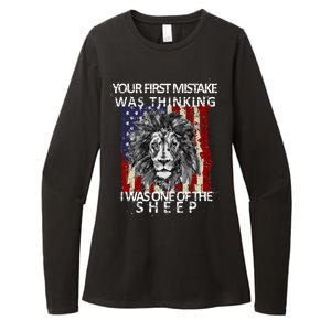 Your First Mistake Was Thinking I Was One Of The Sheep Womens CVC Long Sleeve Shirt