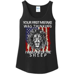 Your First Mistake Was Thinking I Was One Of The Sheep Ladies Essential Tank