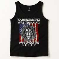Your First Mistake Was Thinking I Was One Of The Sheep Tank Top