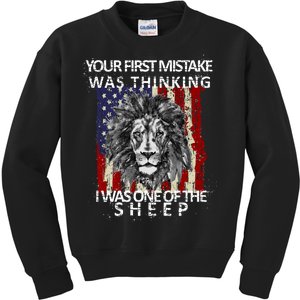 Your First Mistake Was Thinking I Was One Of The Sheep Kids Sweatshirt