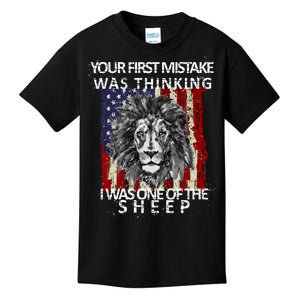 Your First Mistake Was Thinking I Was One Of The Sheep Kids T-Shirt