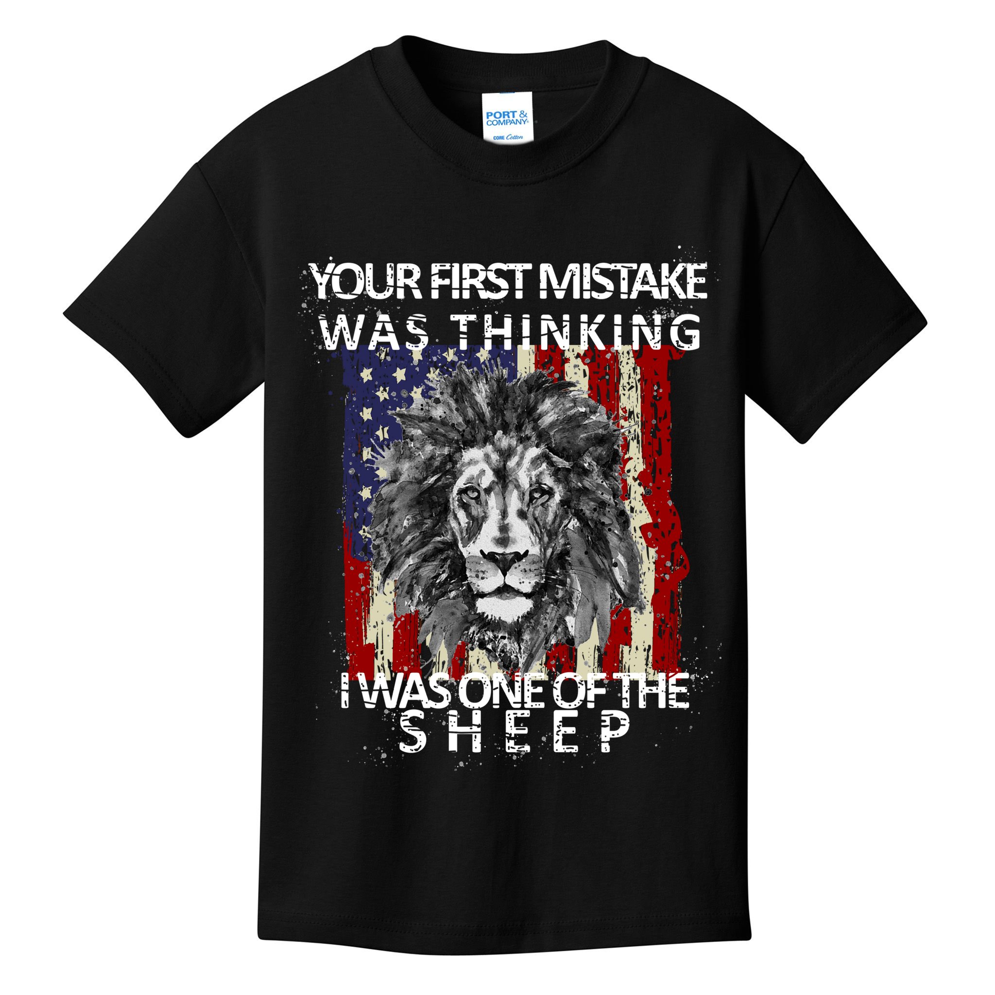 Your First Mistake Was Thinking I Was One Of The Sheep Kids T-Shirt
