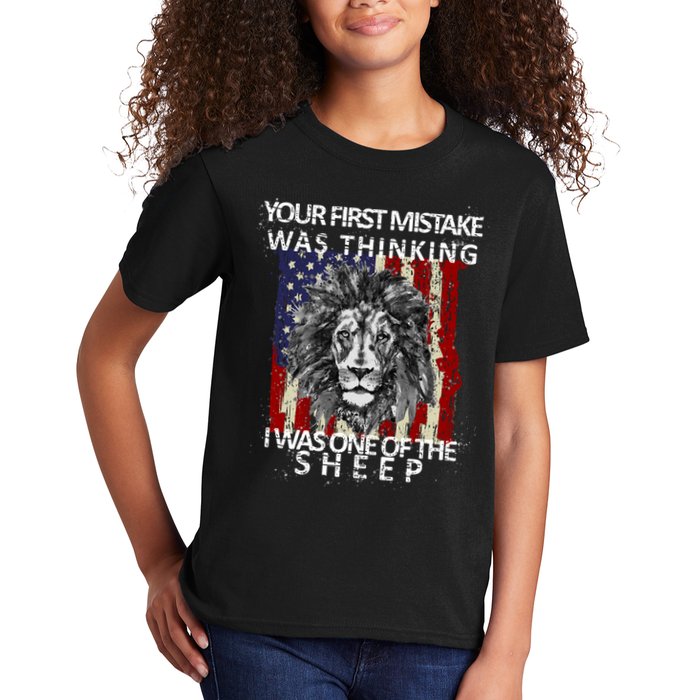Your First Mistake Was Thinking I Was One Of The Sheep Kids T-Shirt