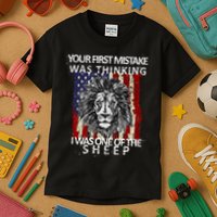 Your First Mistake Was Thinking I Was One Of The Sheep Kids T-Shirt