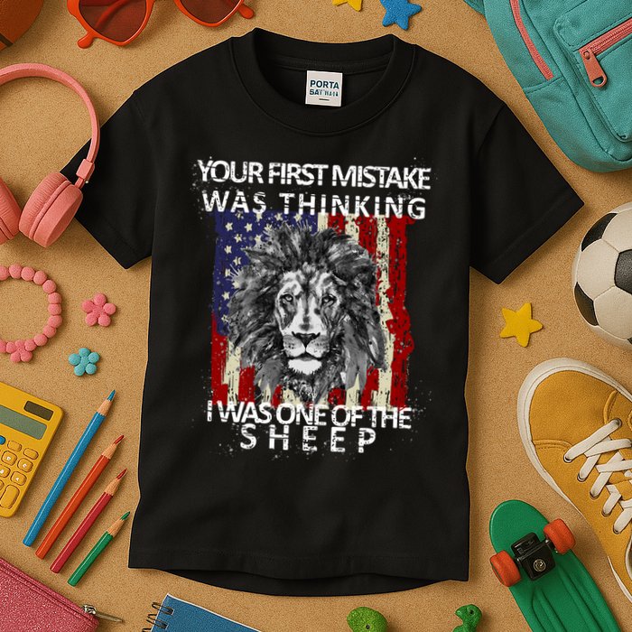 Your First Mistake Was Thinking I Was One Of The Sheep Kids T-Shirt