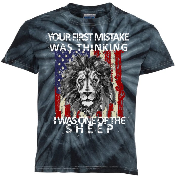 Your First Mistake Was Thinking I Was One Of The Sheep Kids Tie-Dye T-Shirt