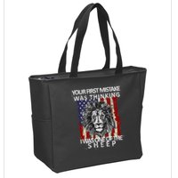 Your First Mistake Was Thinking I Was One Of The Sheep Zip Tote Bag