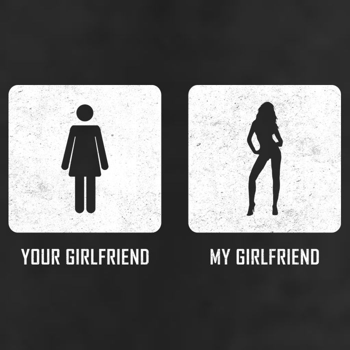 Your Girlfriend My Girlfriend  Adult Drive Performance Visor