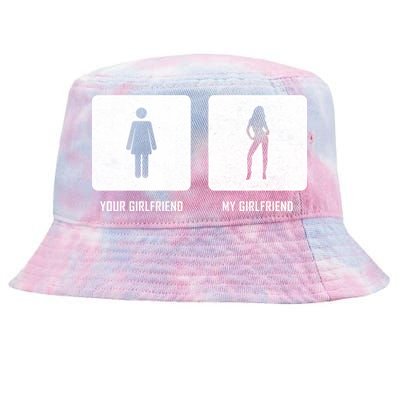 Your Girlfriend My Girlfriend  Tie-Dyed Bucket Hat