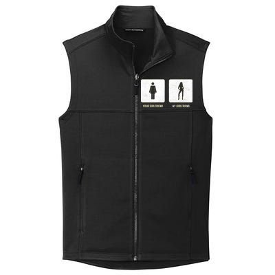 Your Girlfriend My Girlfriend  Collective Smooth Fleece Vest