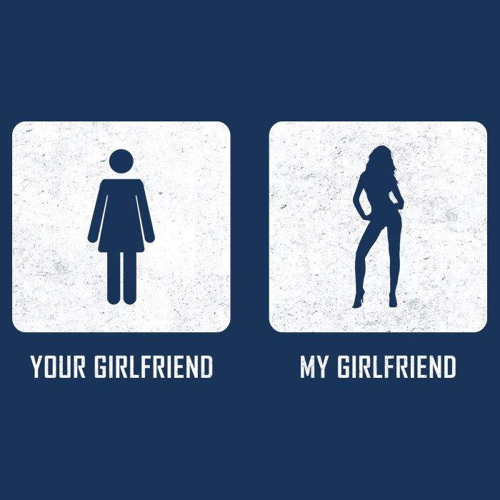 Your Girlfriend My Girlfriend  Cooling Performance Crew T-Shirt