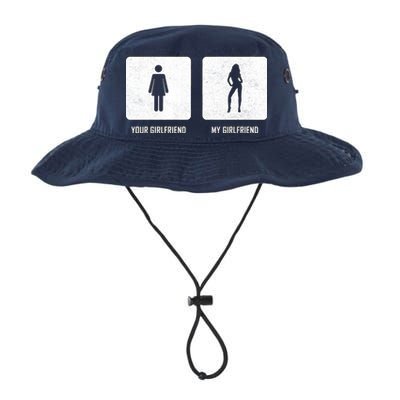 Your Girlfriend My Girlfriend  Legacy Cool Fit Booney Bucket Hat