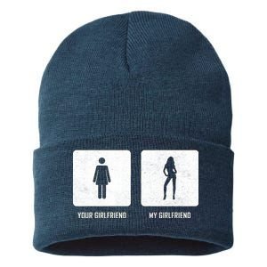 Your Girlfriend My Girlfriend  Sustainable Knit Beanie