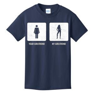 Your Girlfriend My Girlfriend  Kids T-Shirt