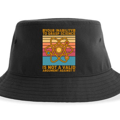 Your Inability to Grasp Science Is Not A Valid Argument Against It  Sustainable Bucket Hat