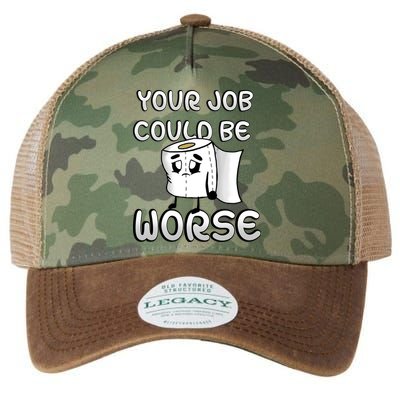 Your Job Could Be Worse Legacy Tie Dye Trucker Hat
