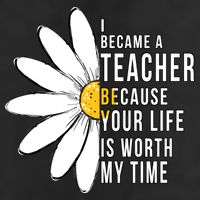 Your Life Is Worth My Time Inspiring Teacher Cool Comfort Performance Bucket Hat