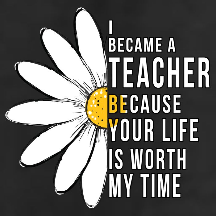 Your Life Is Worth My Time Inspiring Teacher Cool Comfort Performance Bucket Hat